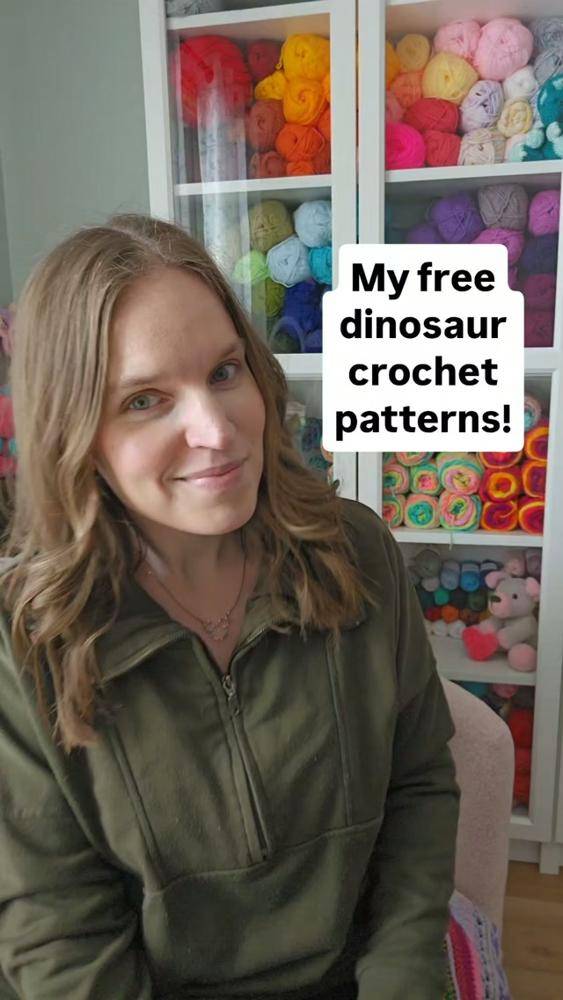 Amigurumi Dinosaur Crochet Project