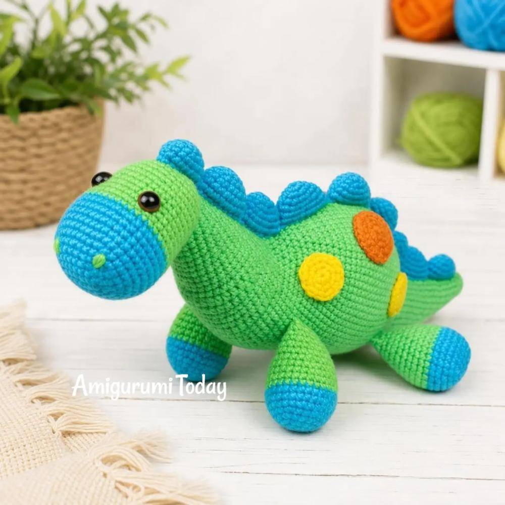 Amigurumi Dinosaur Toy Project