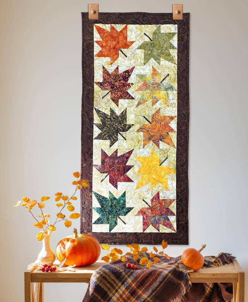 Autumn Leaf Quilt Block Table Runner