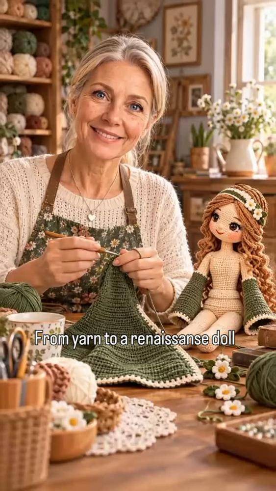 Charming Crochet Amigurumi Doll Project