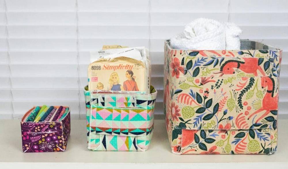 Charming Fabric Storage Baskets
