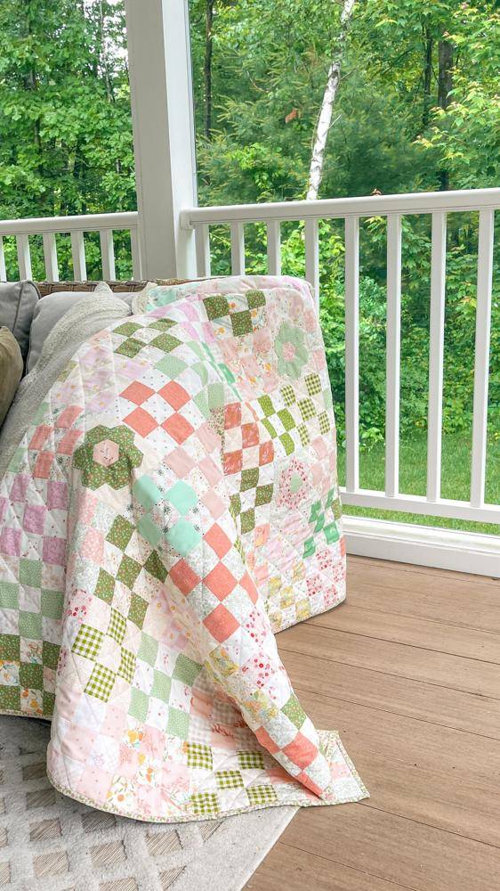 Charming Patchwork "Quilt in a Day" Project