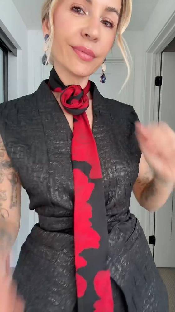 Chic Fabric Tie Accessory Project