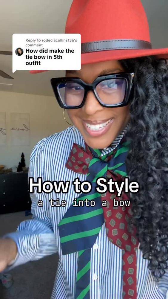 Chic Tie Bow Styling Tutorial