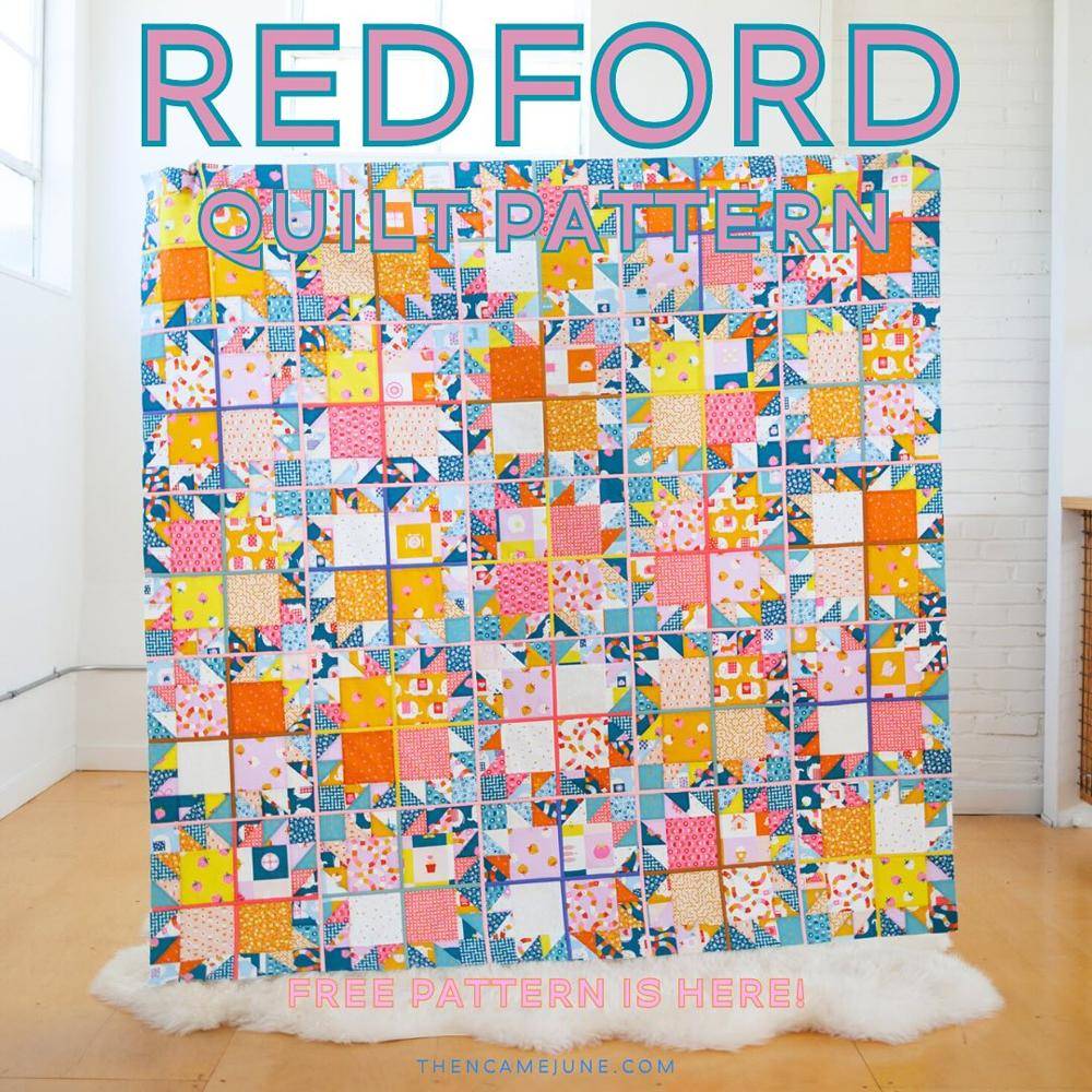 Colorful Patchwork Square Quilt Project