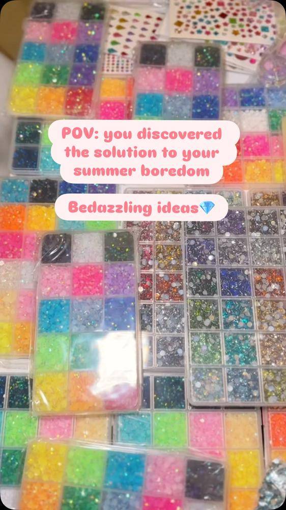 Colorful Rhinestone Embellishment Collection