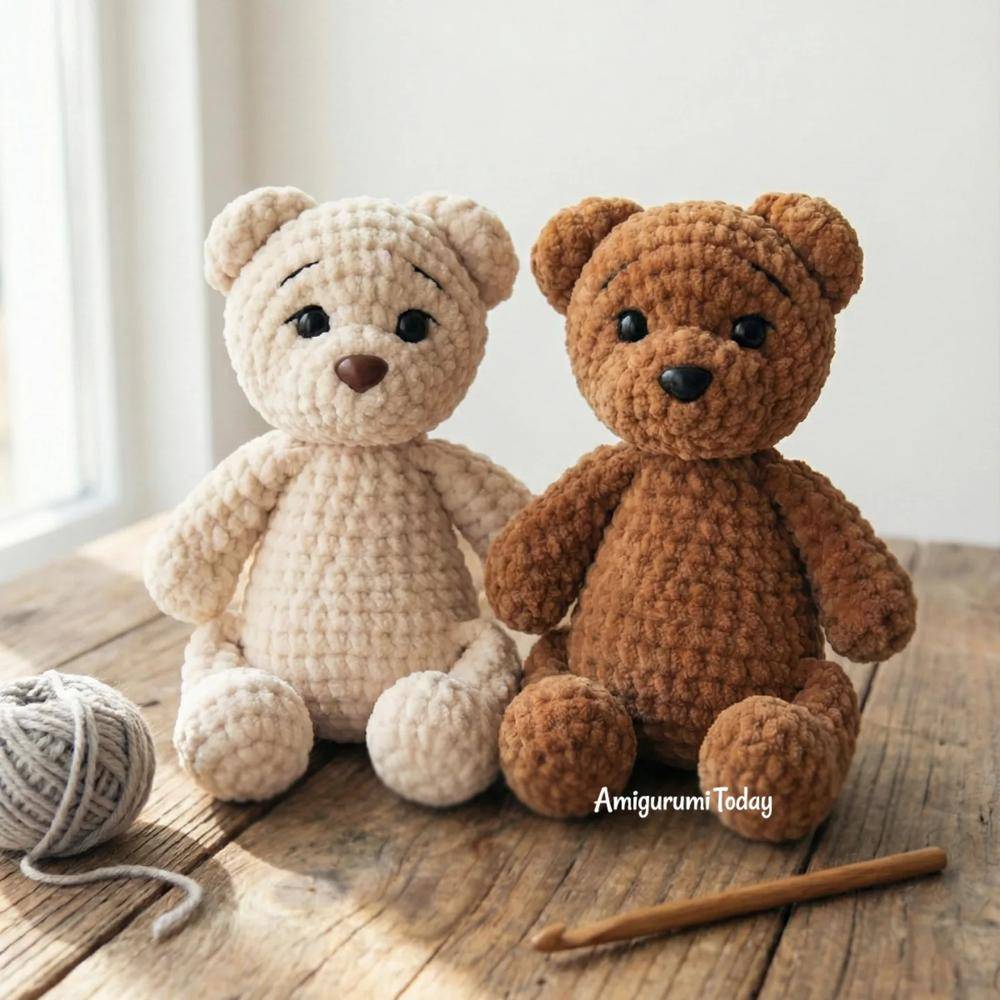 Cozy Crochet Teddy Bear Amigurumi