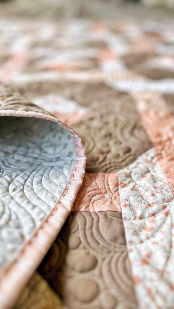 Cozy Floral Block Quilt Project