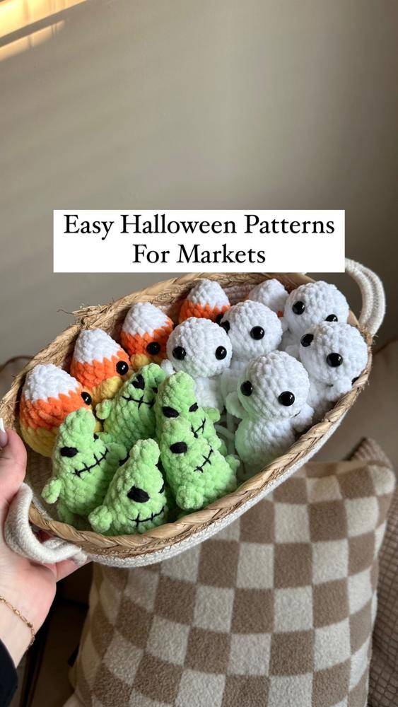 Crochet Halloween Amigurumi Characters
