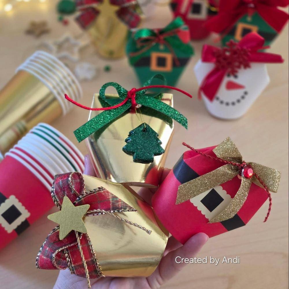 DIY Christmas Character Gift Containers