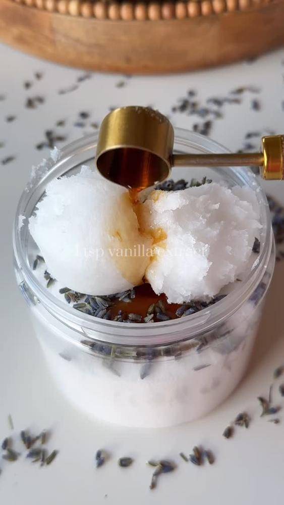 DIY Lavender Vanilla Sugar Scrub Recipe