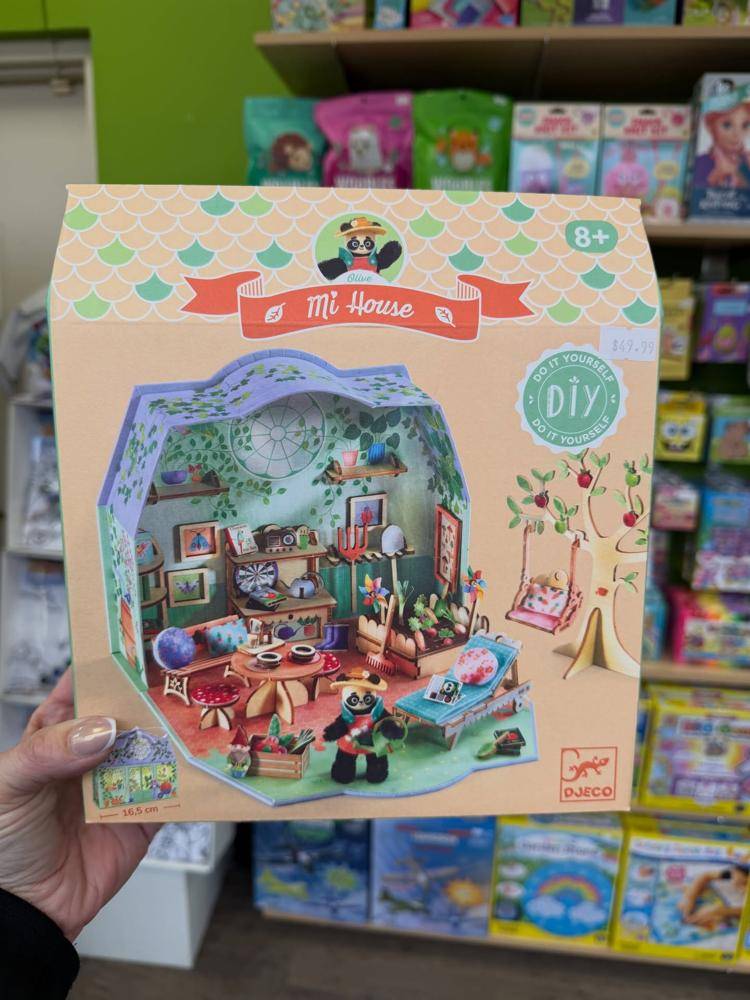 DIY Miniature Paper Dollhouse Kit