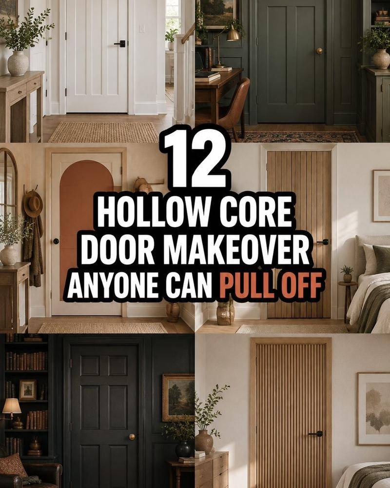 DIY Modern Door Makeover Inspiration