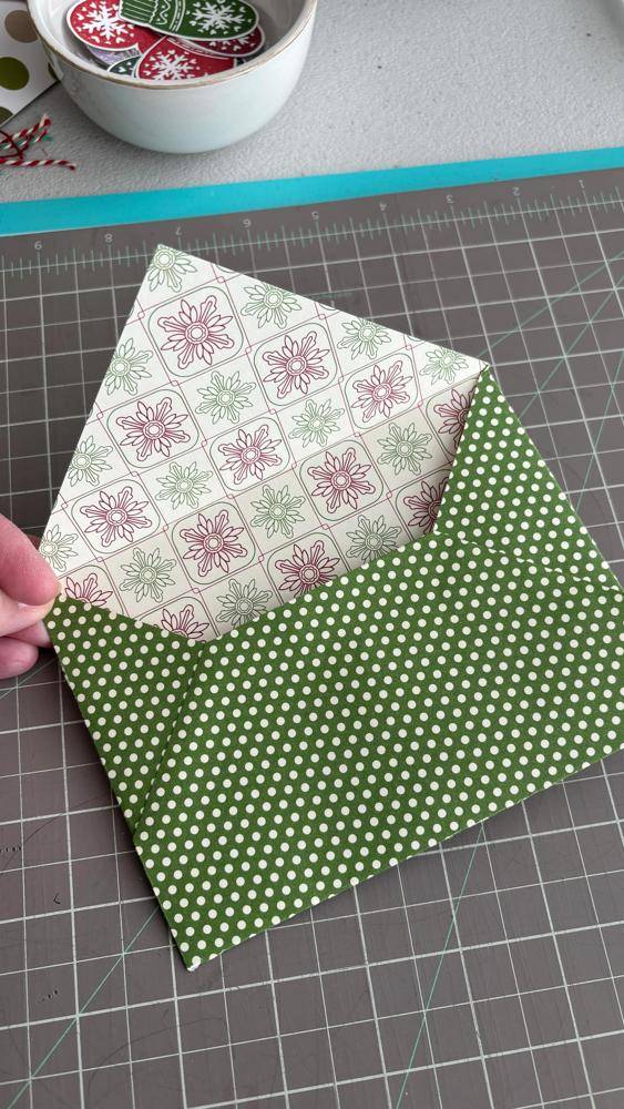 DIY Patterned Paper Envelope Project