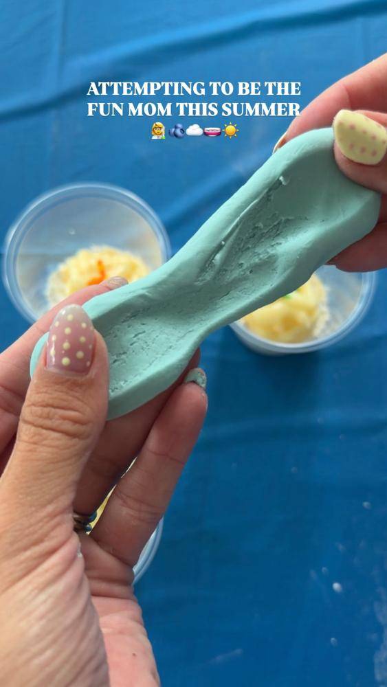 DIY Play Dough Slime Project