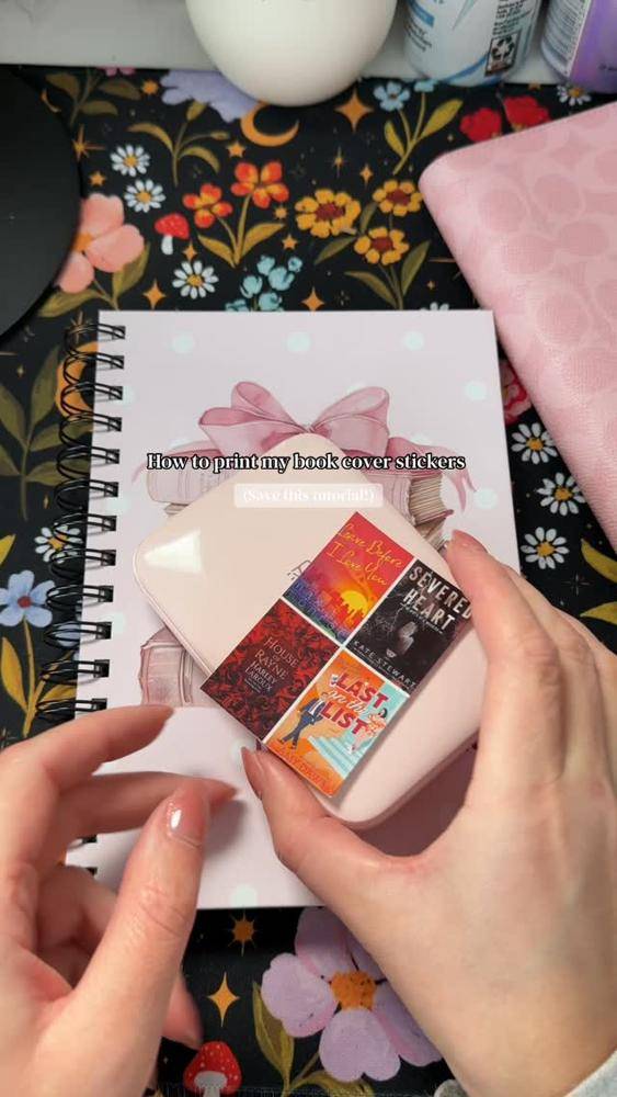 DIY Printable Mini Book Covers