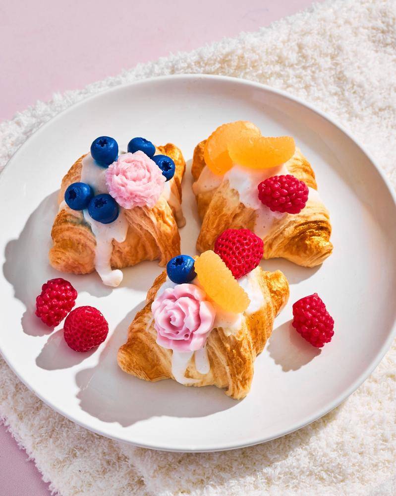 Decadent Croissant Melt and Pour Soap Creations