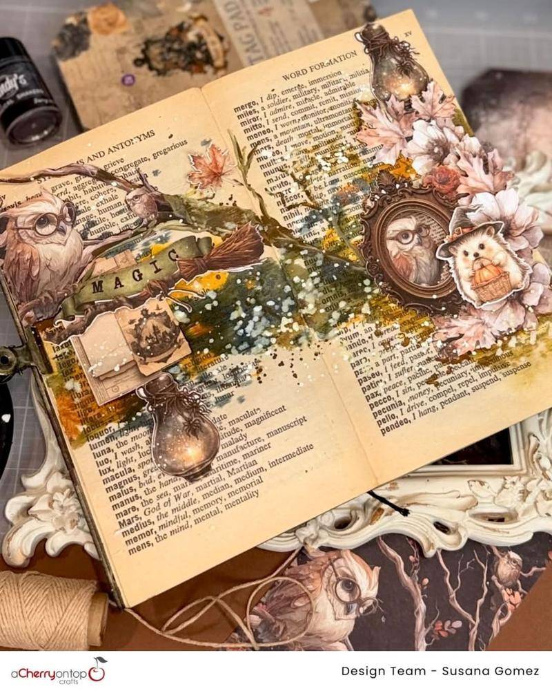 Enchanted Forest Junk Journal Cover