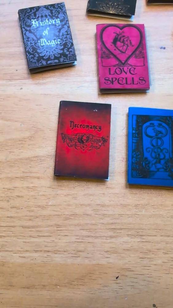 Enchanting Miniature Book Covers
