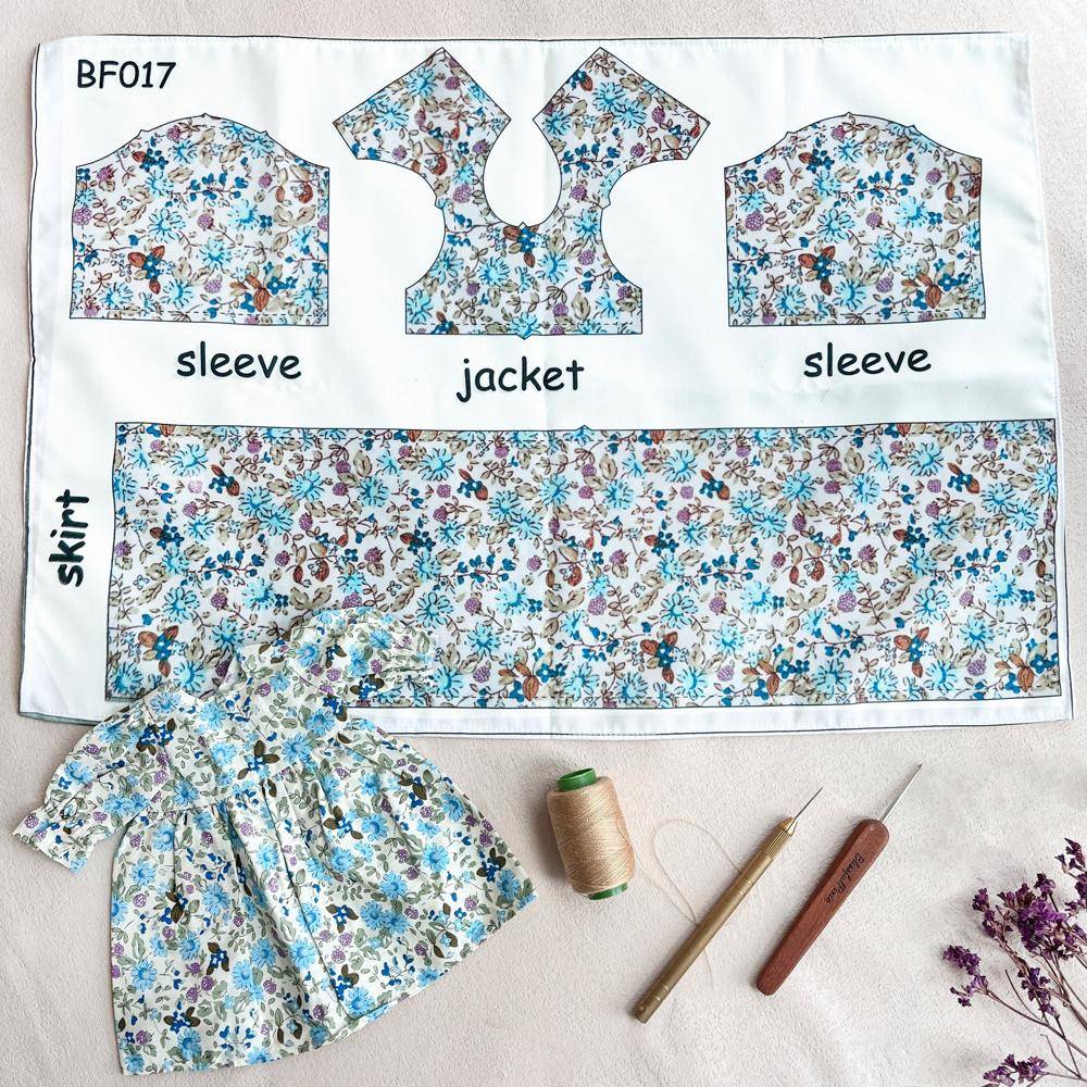 Fabric Doll Clothes Sewing Pattern and Project
