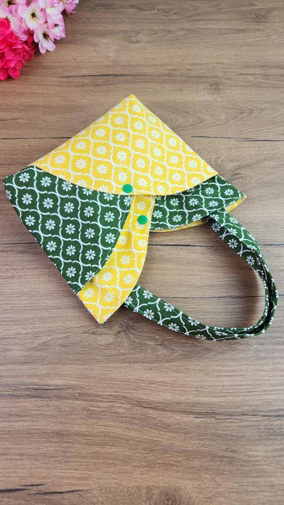Fabric Snap Closure Tote Bag Project