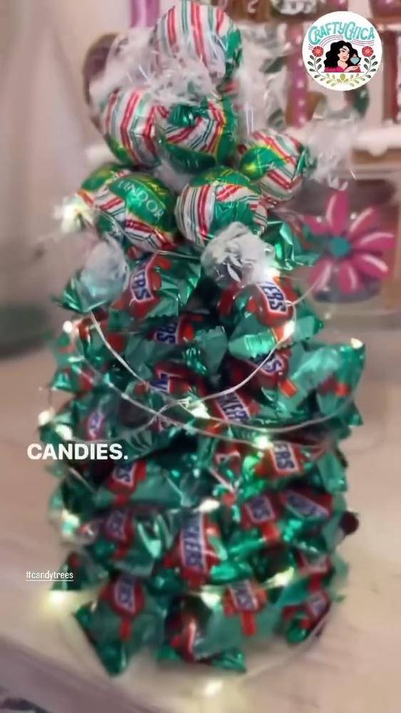 Festive Candy Tree Decoration