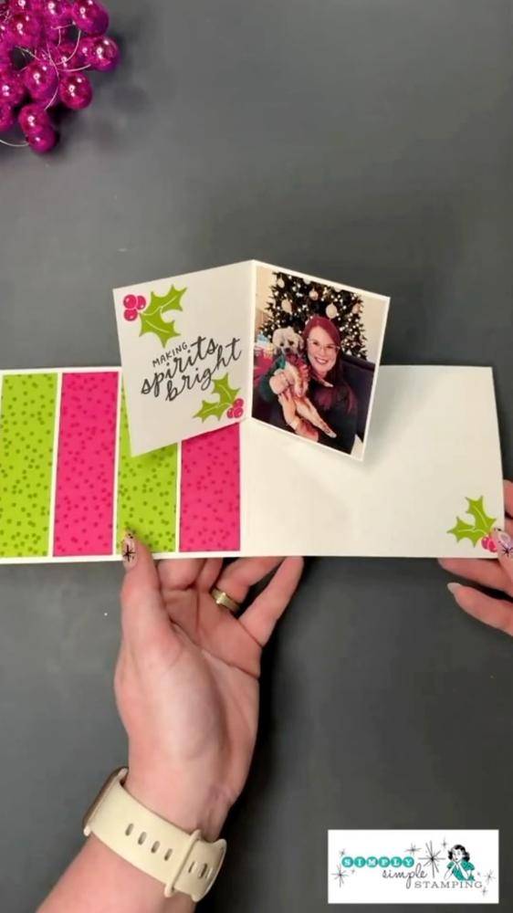Festive Christmas Pop-Up Card Tutorial