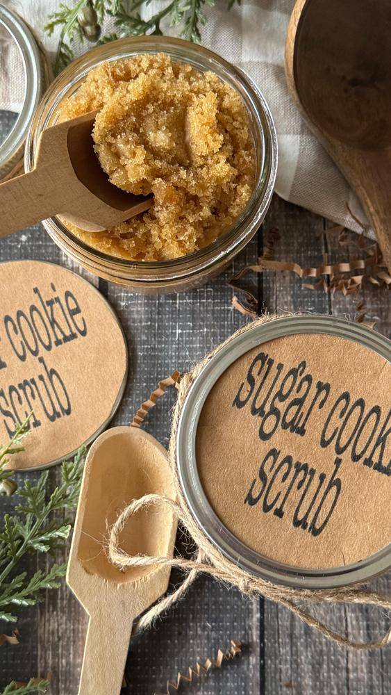 Festive Sugar Cookie Scented Body Scrub