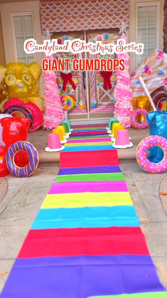 Giant Inflatable Candy Decorations DIY