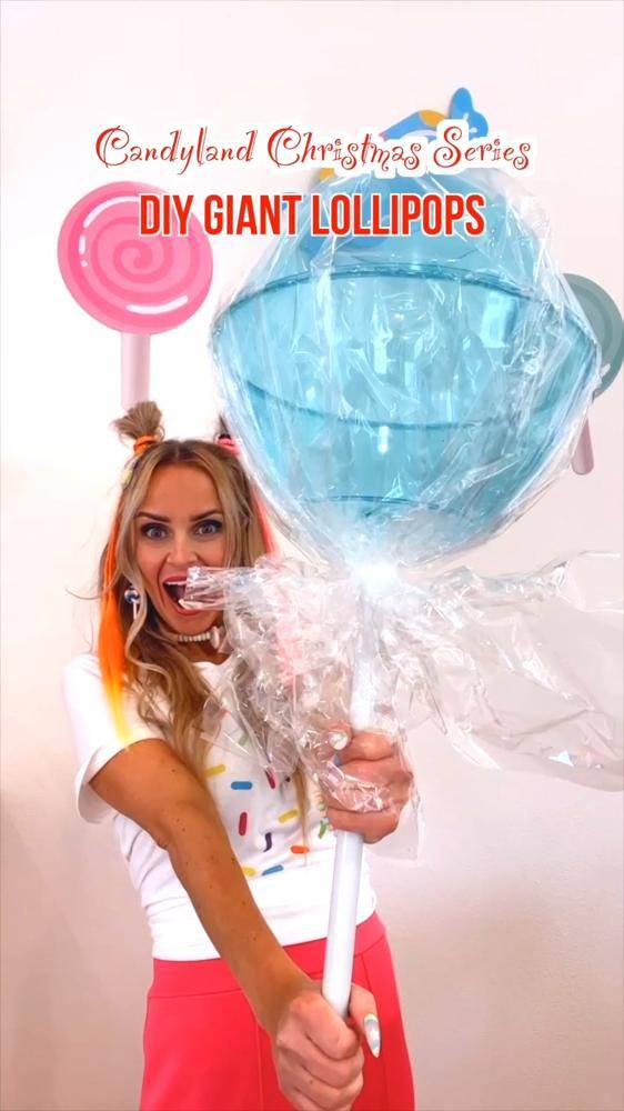Giant Lollipop Decorations