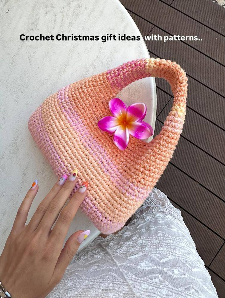 Gradient Crochet Shoulder Bag Project