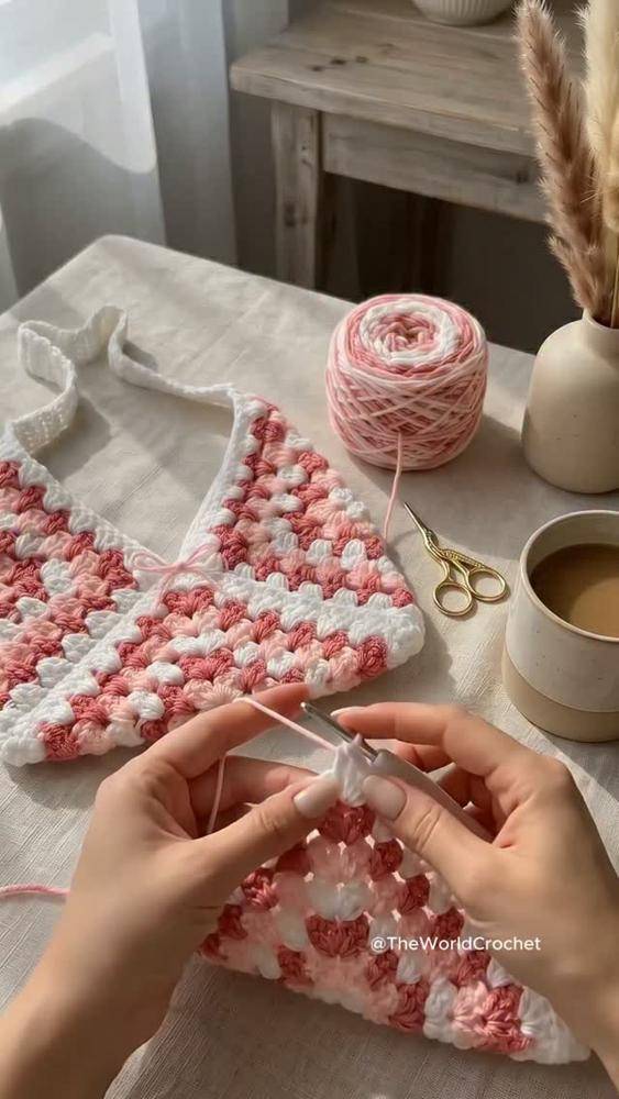 Granny Square Crochet Tote Bag Project