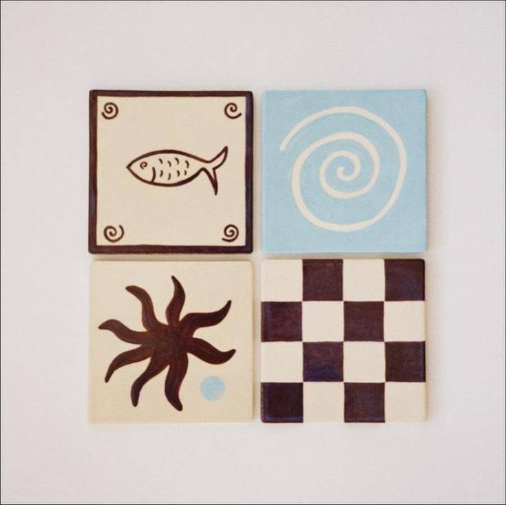 Hand-Painted Ceramic Tile Designs