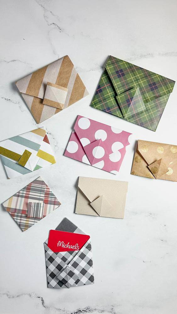Handmade Folded Paper Envelopes