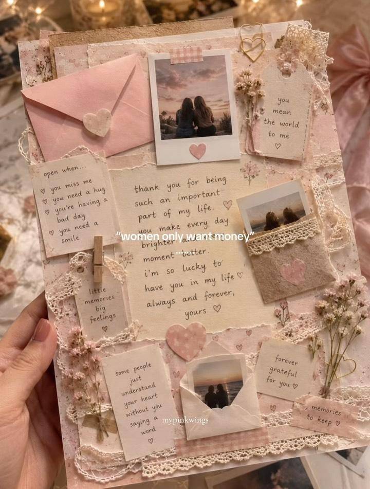 Handmade Friendship Memory Keeper Project