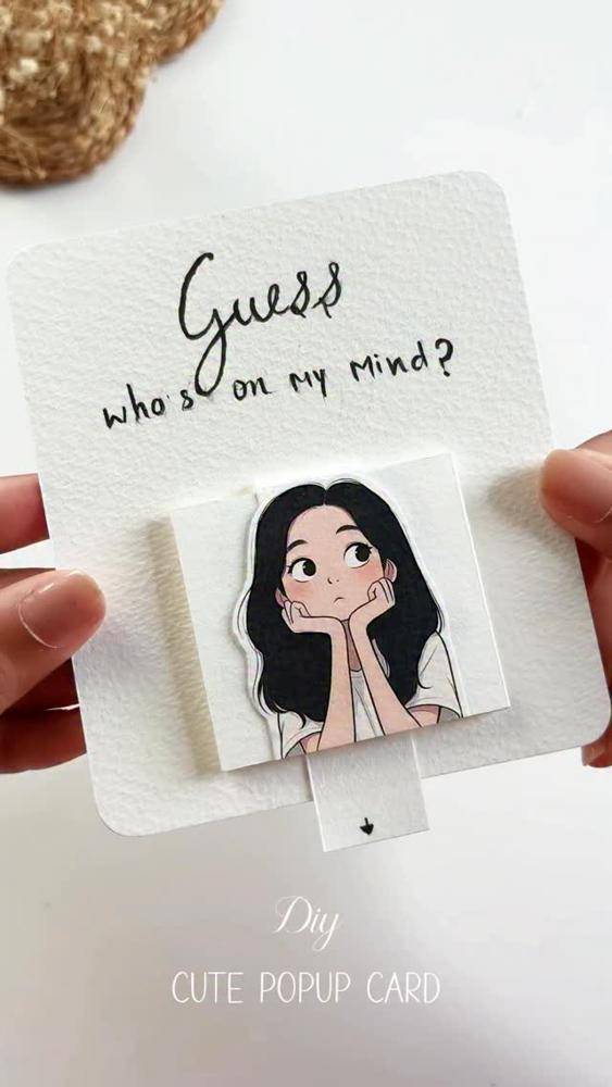 Handmade Illustrated Pop-Up Card Project