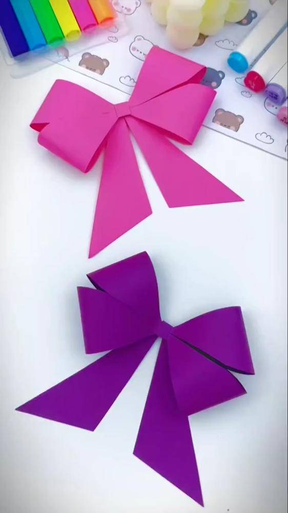 Handmade Paper Bow Decoration