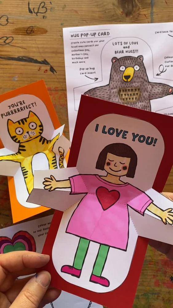 Handmade Pop-Up Card Crafts
