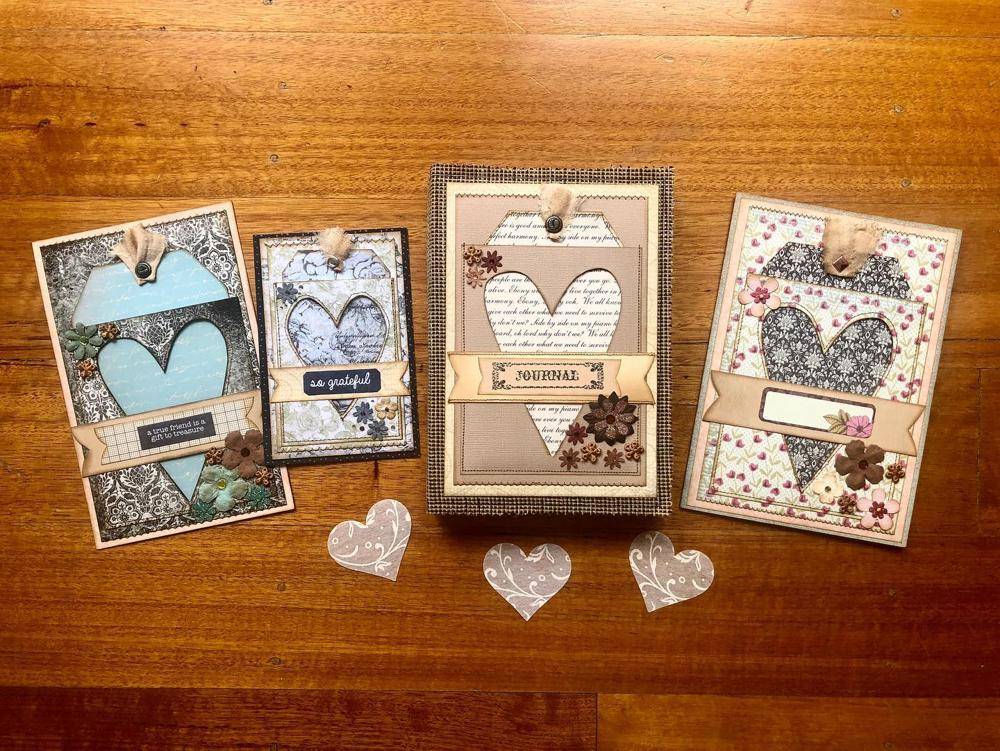Heartfelt Paper Craft Journal Covers