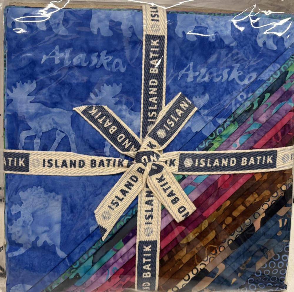 Island Batik "Alaska" Fabric Fat Quarter Bundle