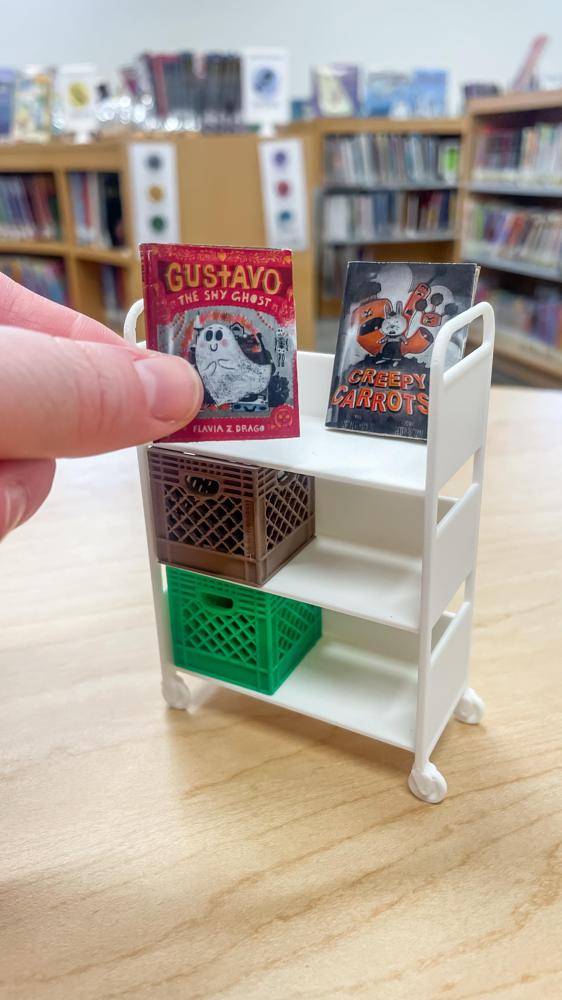 Miniature Halloween Book Cover Printables