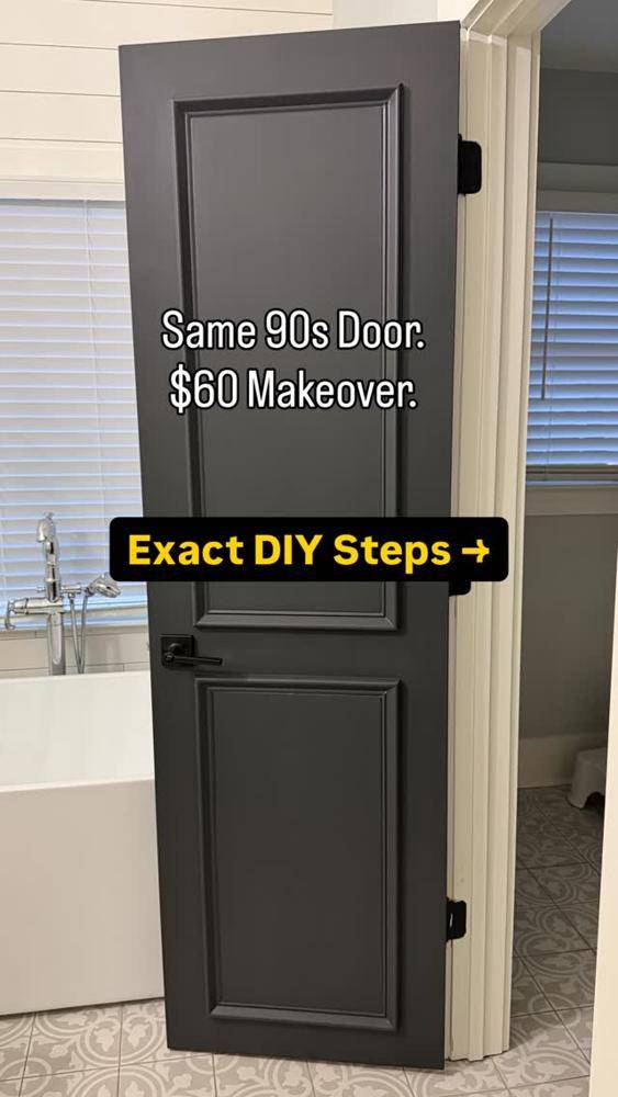 Modern Panel Door Refresh DIY