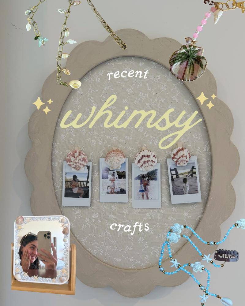Nautical Seashell Photo Display Craft