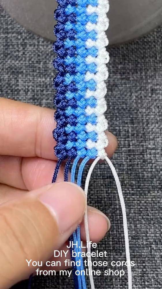 Ocean-Inspired Macrame Bracelet