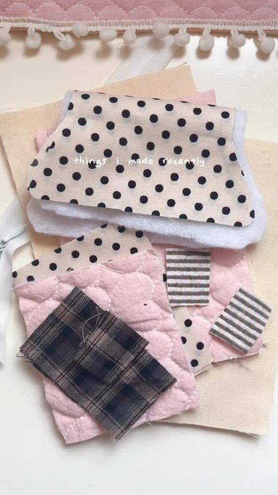 Patchwork Fabric Scraps for Small Sewing Projects