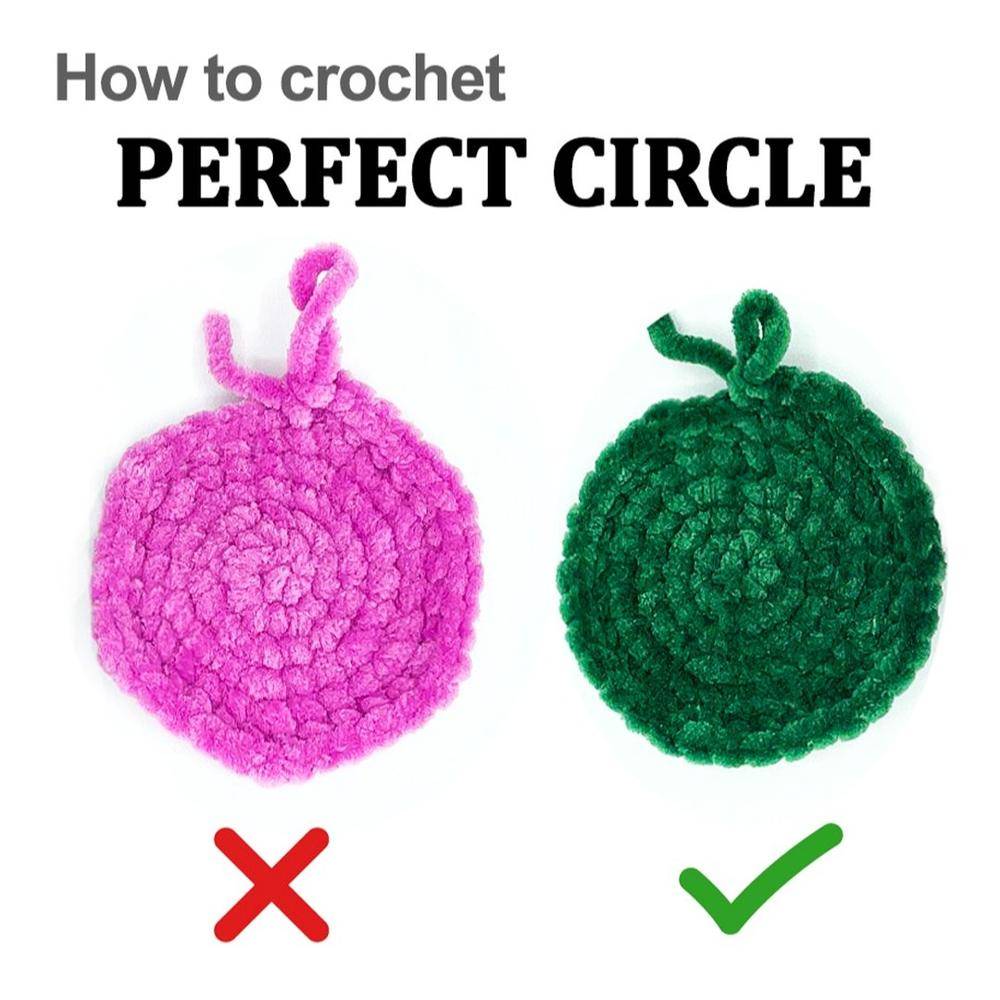 Perfectly Crocheted Plush Circles