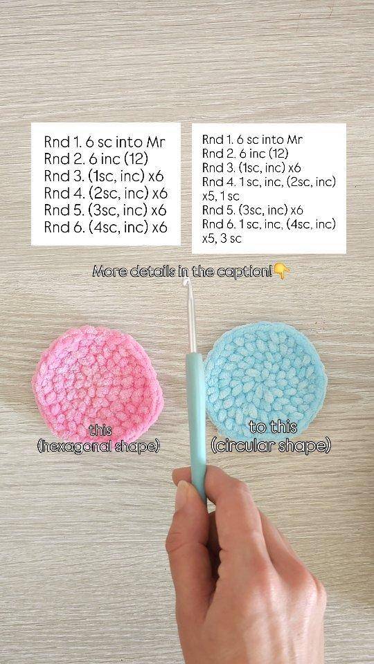Perfectly Round Crochet Circle Tutorial