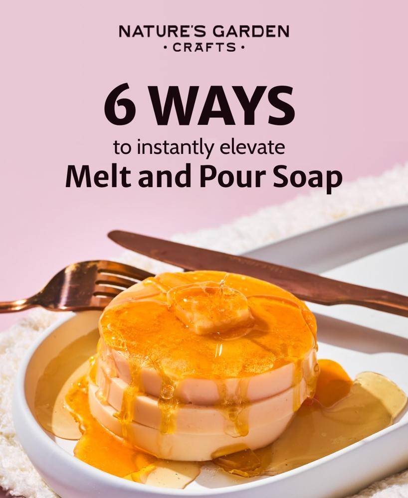 Playful Pancake Stack Melt and Pour Soap