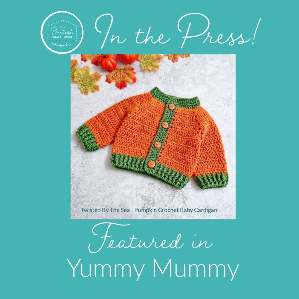 Pumpkin Crochet Baby Cardigan