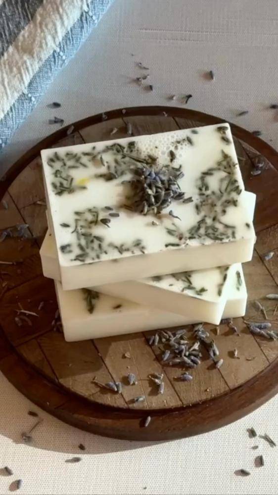 Relaxing Lavender Infused Melt and Pour Soap